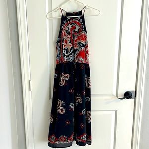 LOFT halter dress, fully lined, size small